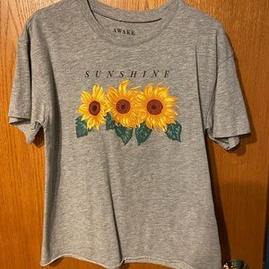 Gray “Sunshine” Tee